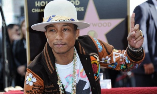 从街头回到街头，Pharrell Williams 留名好莱坞星光大道